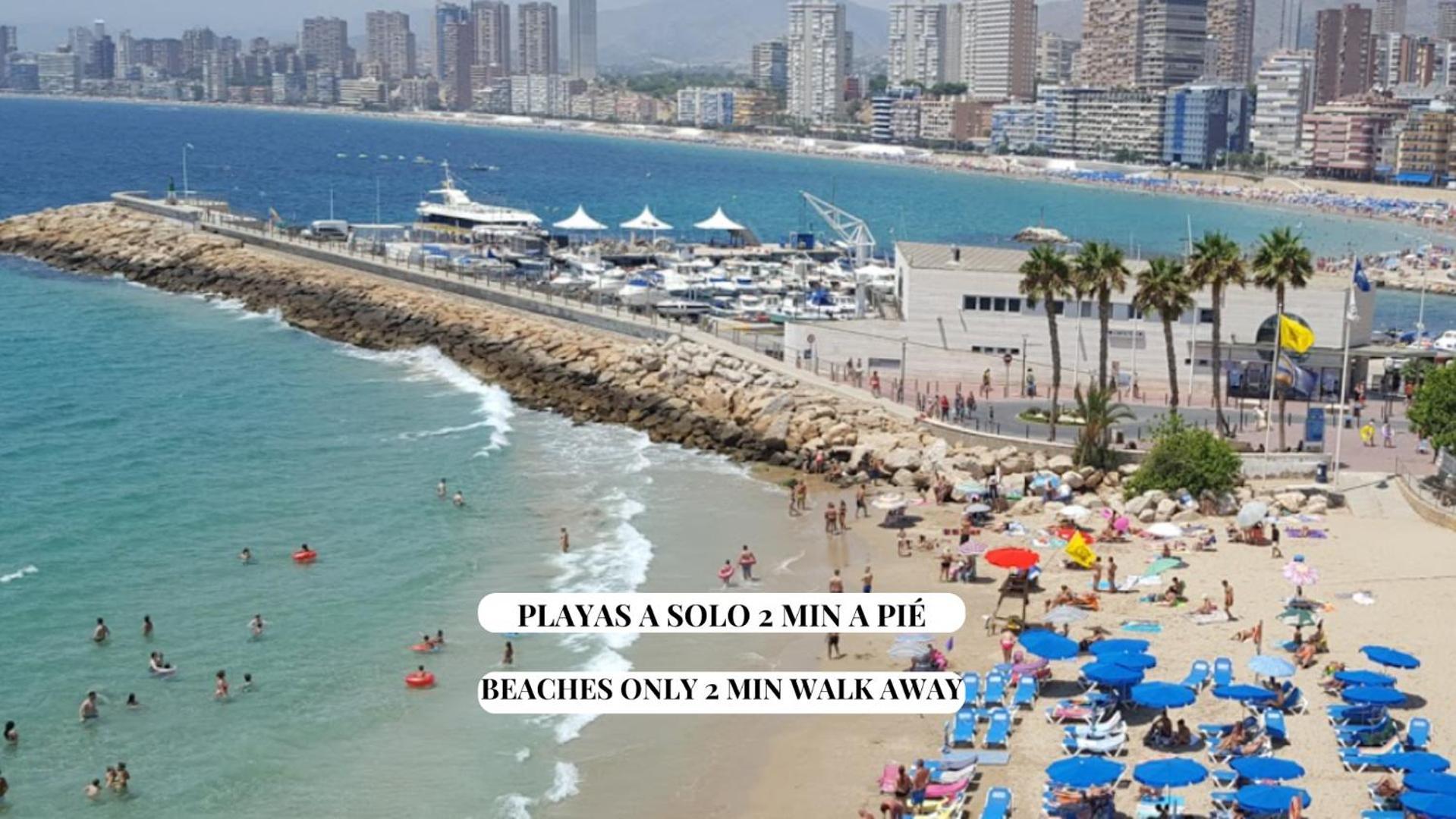 Apartamento Completo Maravall Centro Benidorm Eksteriør billede